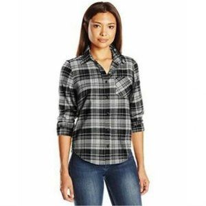 Pendleton Luxury Ladies Cotton Plaid Flannel, Size Small